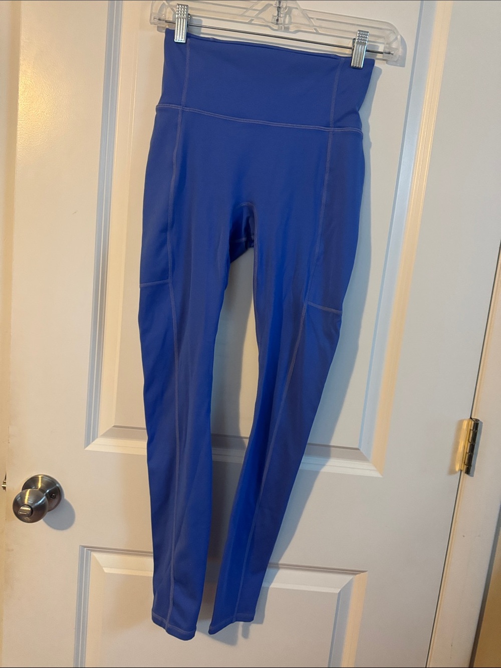 Fabletics bright blue activewear leggings yoga pants XS